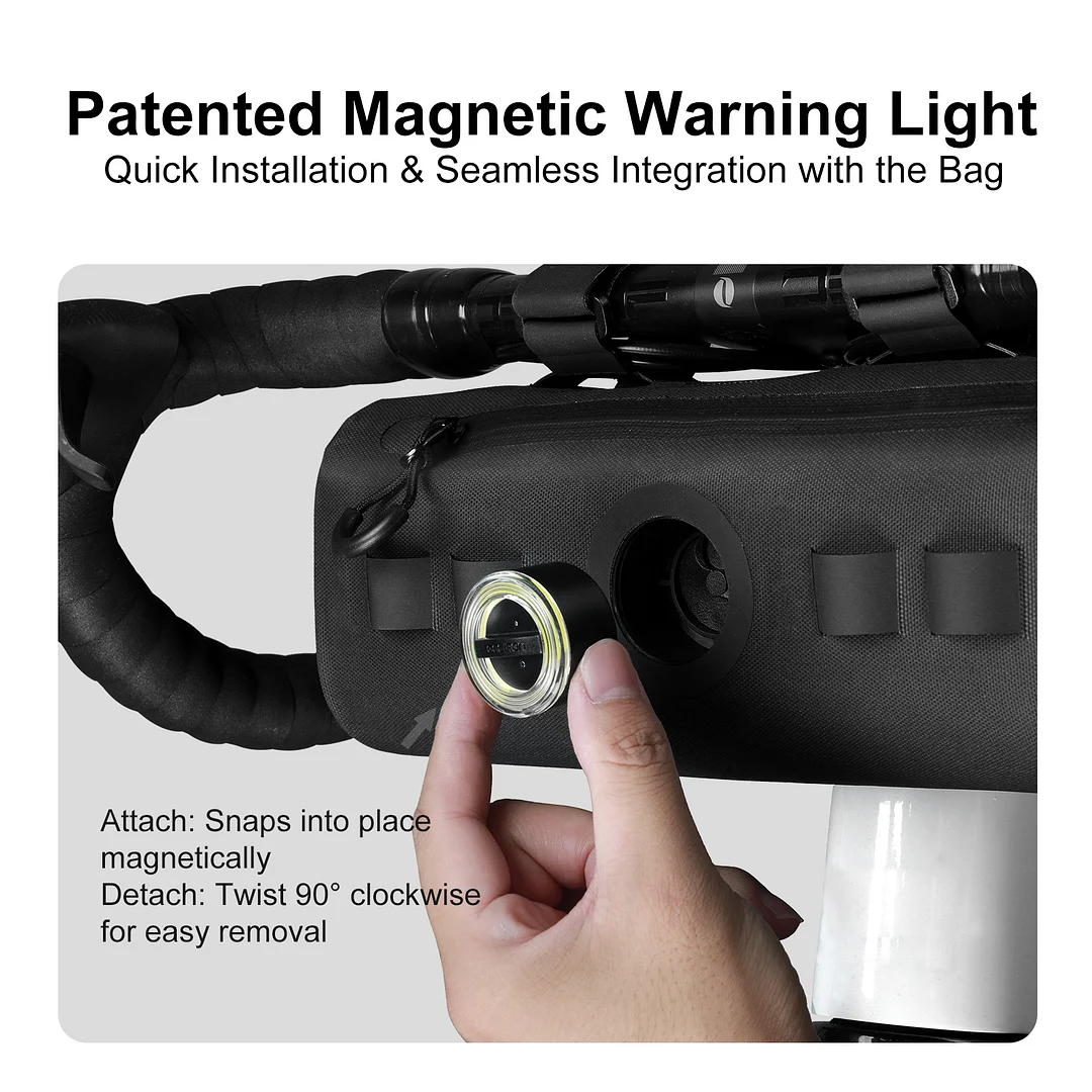 CAT HOUSE 200 Handlebar Bag with Smart Warning Light