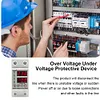 Din Rail Adjustable Over Voltage Under Voltage Protective Device Relay (40A)