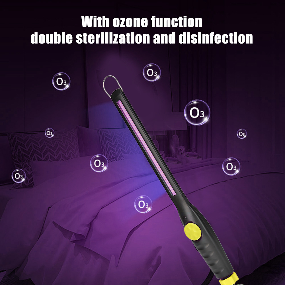 30 LED UV Sterilizer Lamp Rechargeable Home Disinfection Light (Yellow) от Cesdeals WW