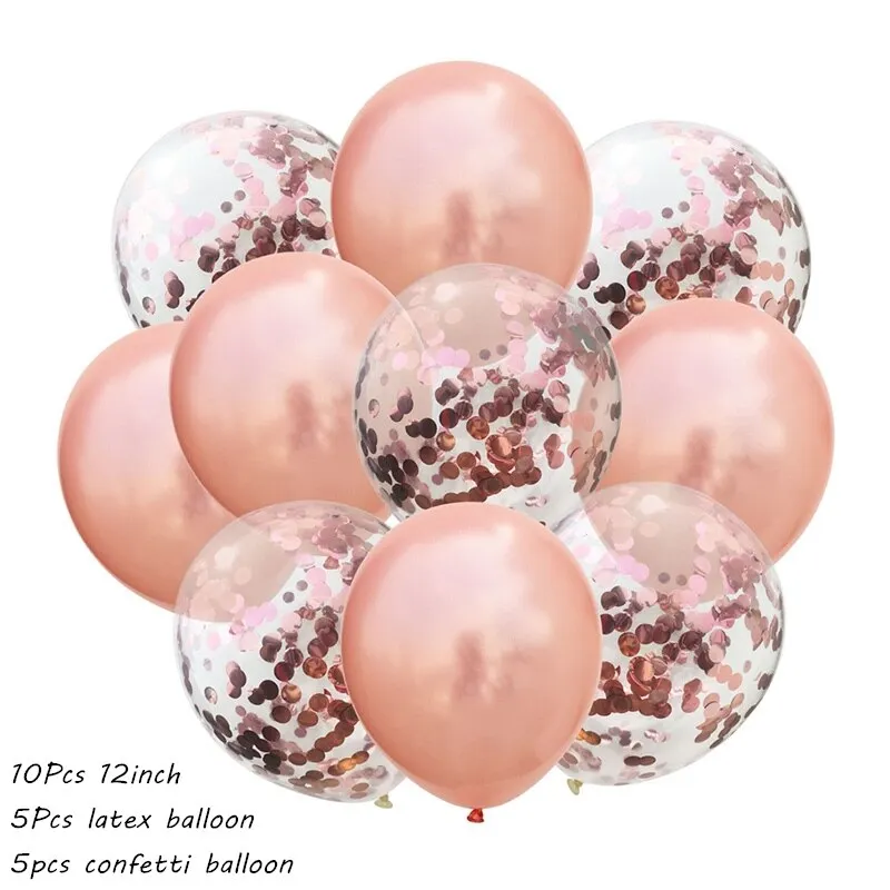 7/11Tubes Balloons Stand Holder Column Confetti Balloons Happy Birthday Air Ballon Kids Baby Shower Wedding Party Decorations