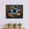 Butterfly - Round AB Drills Diamond Painting(55x45cm)