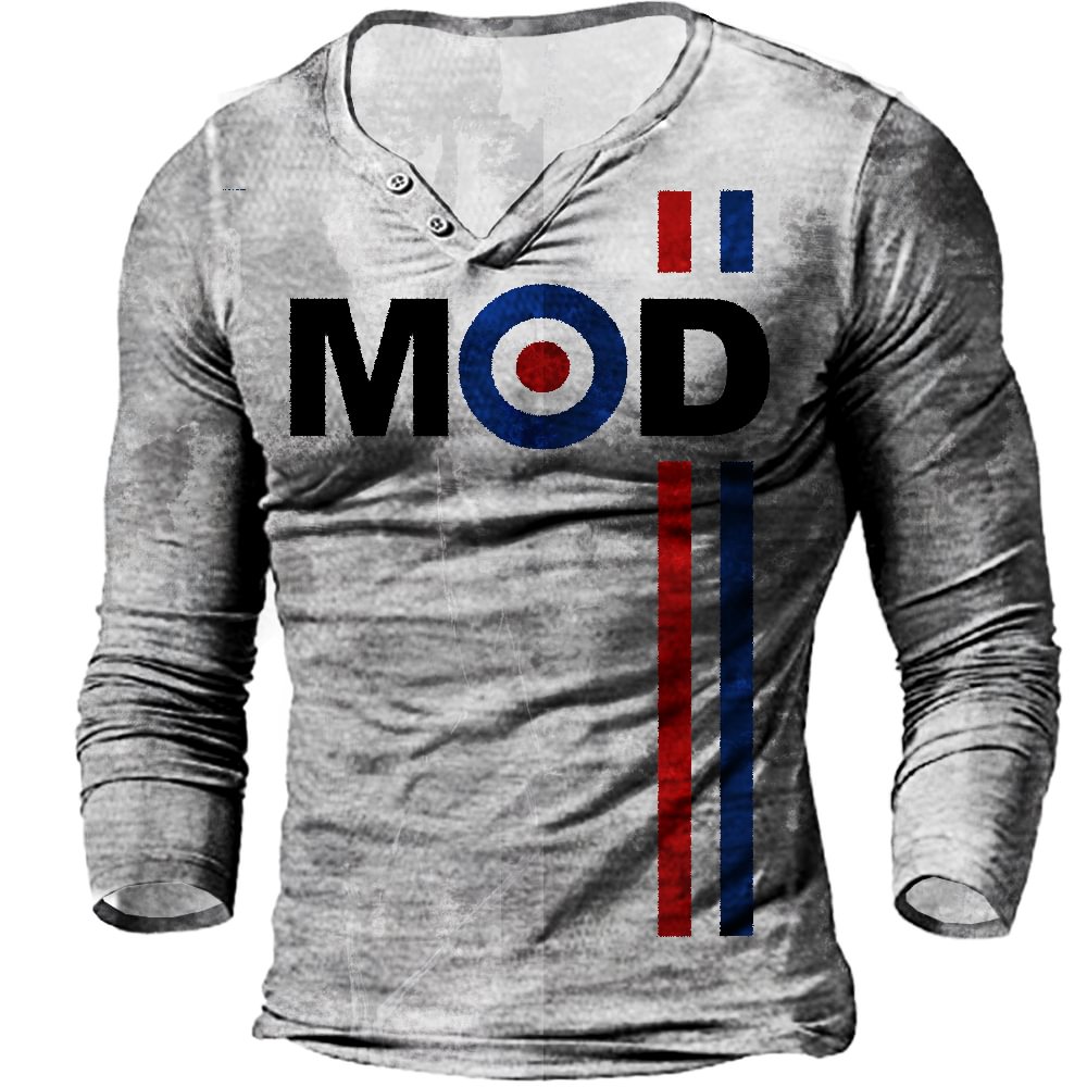 Men's outdoor printing quick-drying long-sleeved T-shirt / [viawink] /
