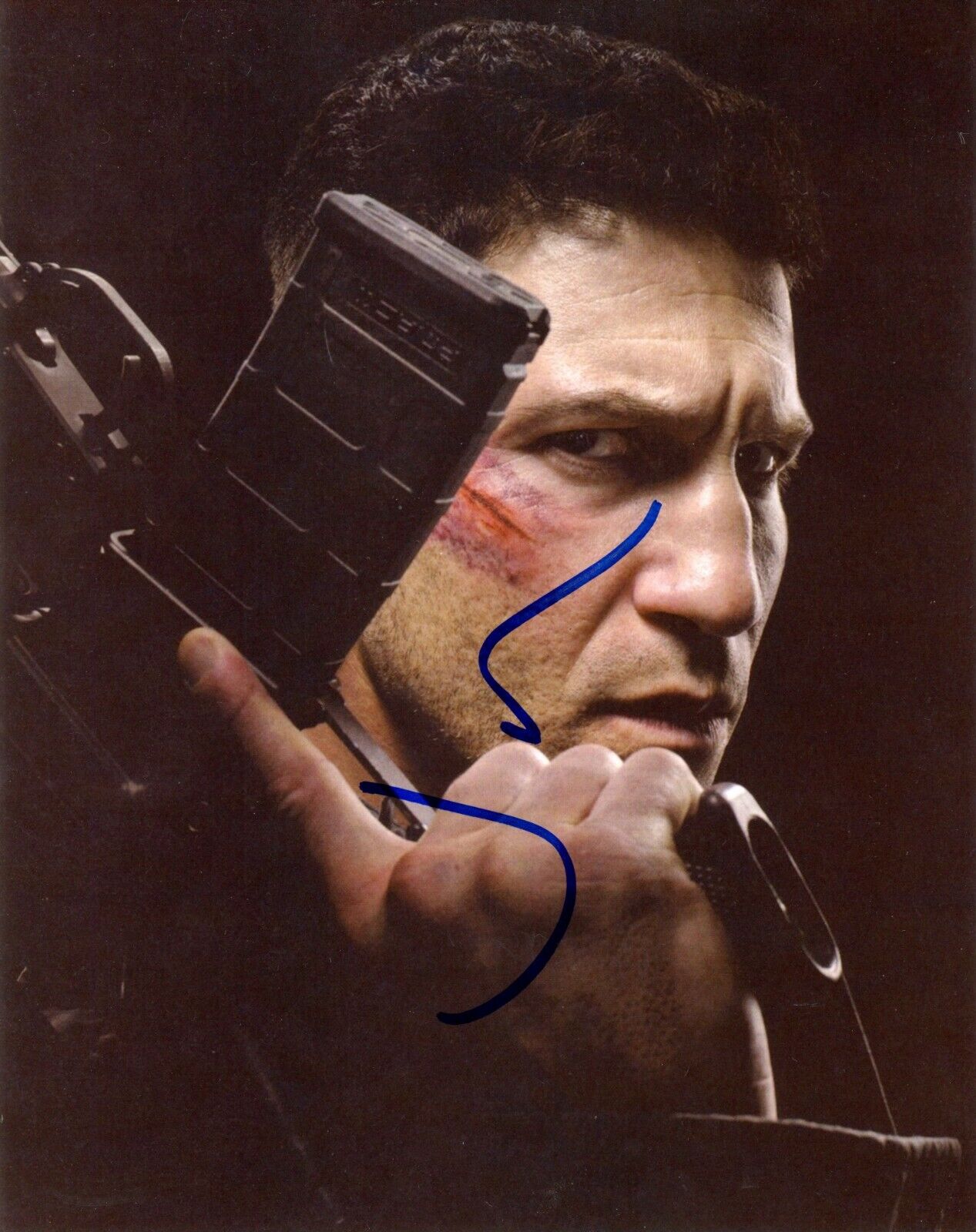 ~~ JON BERNTHAL Authentic Hand-Signed THE PUNISHER