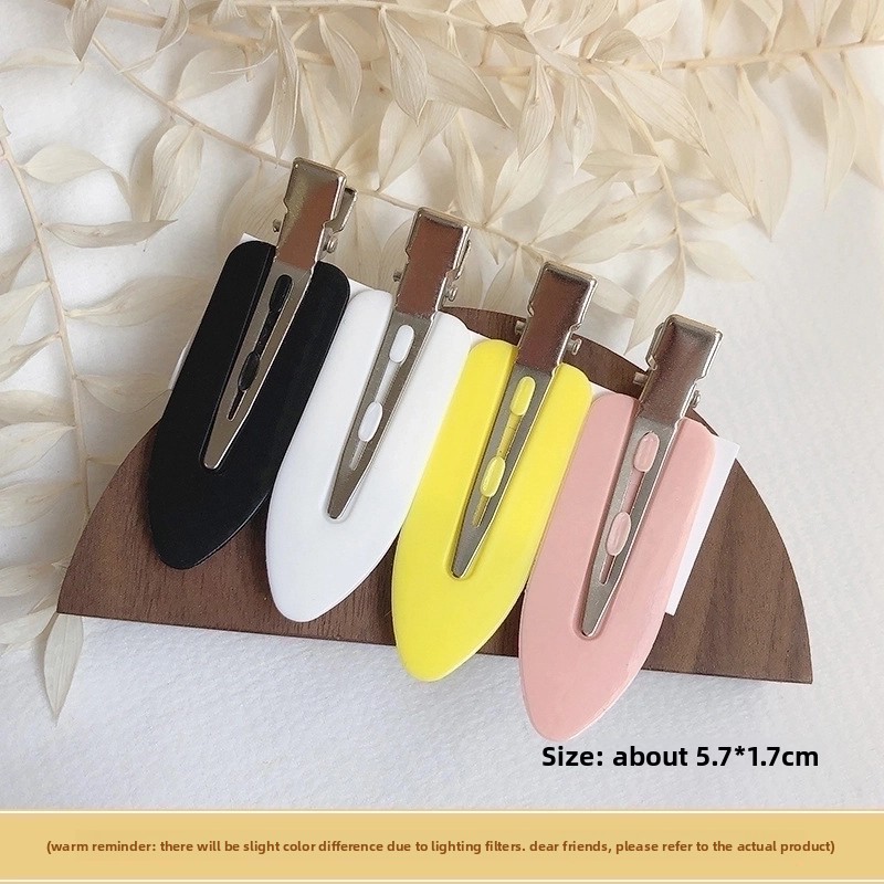 Japanese Seamless Hairpin Ouyang Nana Bangs Clip Hair Breaking Artifact Female Hairpin Makeup Shaping Duckbill Clip