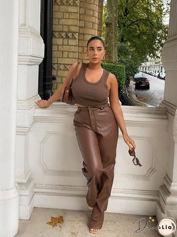 Leisure Motorcycle PU Trousers