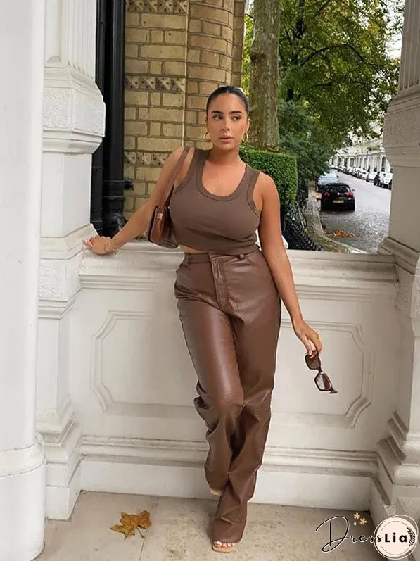 Leisure Motorcycle PU Trousers