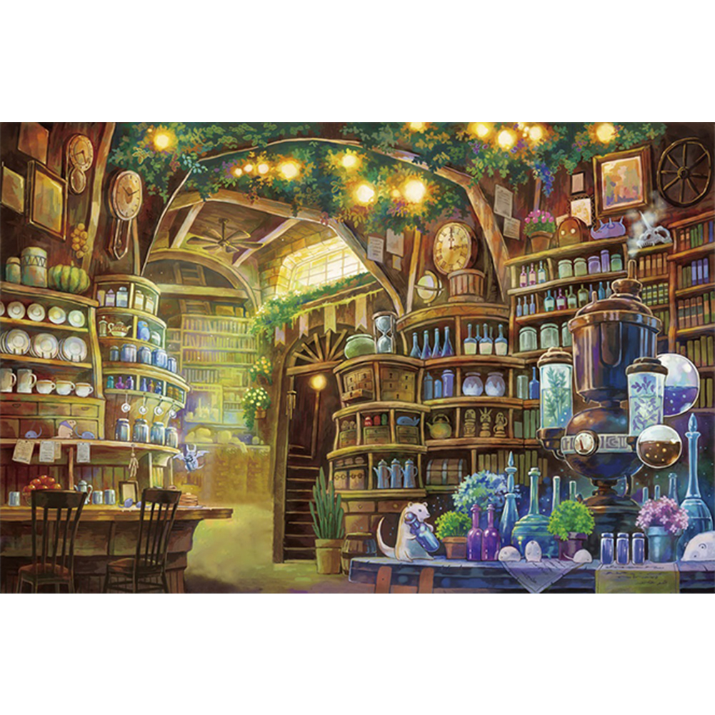 

Fairy Tale - 11CT Stamped Cross Stitch - 60*42CM (Big Size), 501 Original