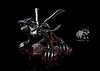 War Greymon & Metal Garurumon - Digimon Resin Statue - Tyrannosaurus Rex Studios
