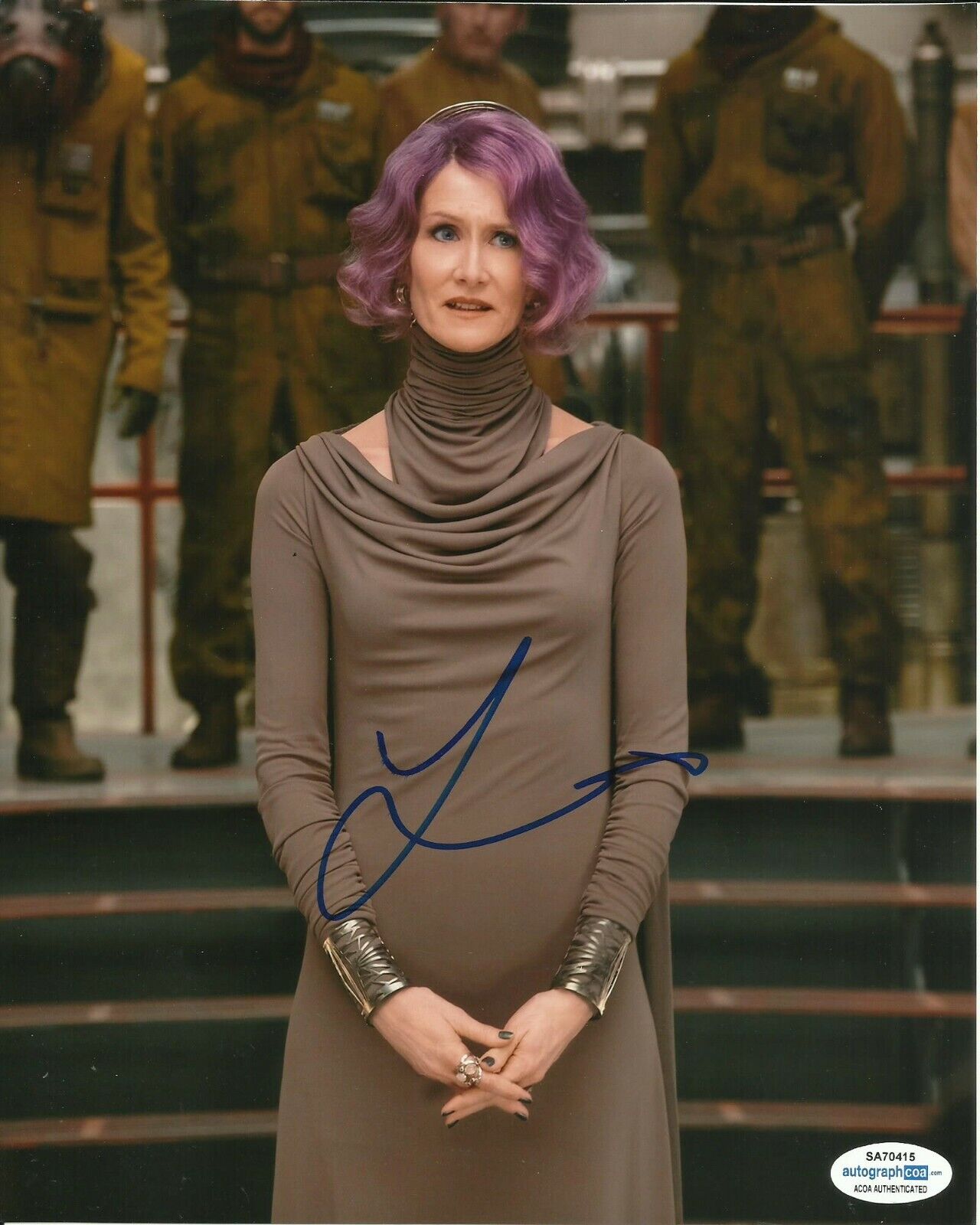 LAURA DERN SIGNED STAR WARS Photo Poster painting UACC REG 242 (2) ALSO ACOA CERTIFIED