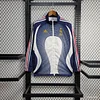  2025 France Jacket Blue/White Stripe Windbreaker
