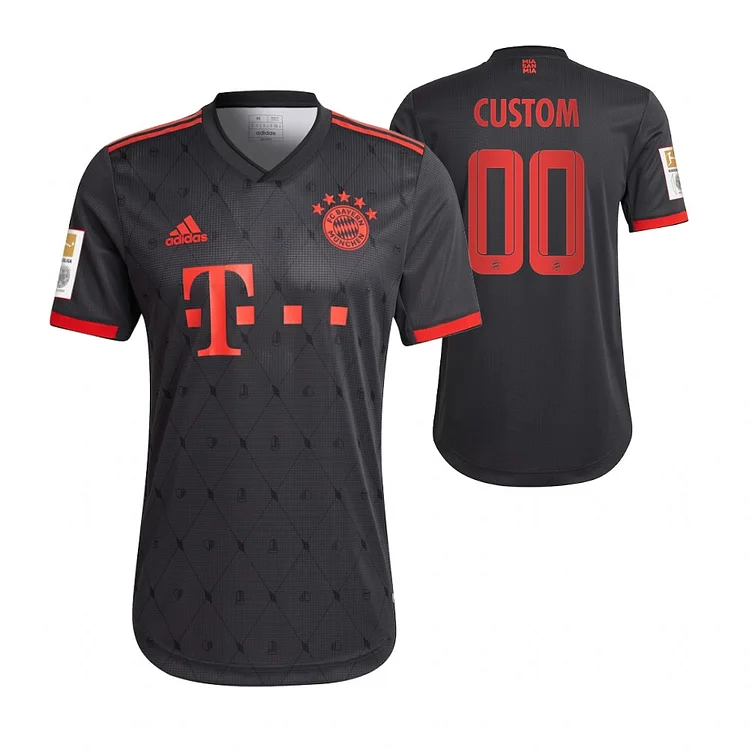 Bayern Munich Third Shirt Top Kit 2022-2023 ( Printing Your Name )