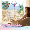 2pcs Butterfly Bird Diamond Painting Double-sided Crystal Window Suncatcher Craft Set Birthday Gifts Home Garden Decor Hanging Kit
