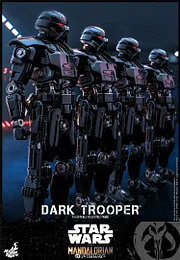 【IN STOCK】Hottoys TMS032 Star Wars The Mandalorian Dark Trooper 1/6 Scale Action Figure-