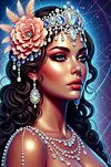 Luxury AB Velvet Diamond Painting Kit - Beauty