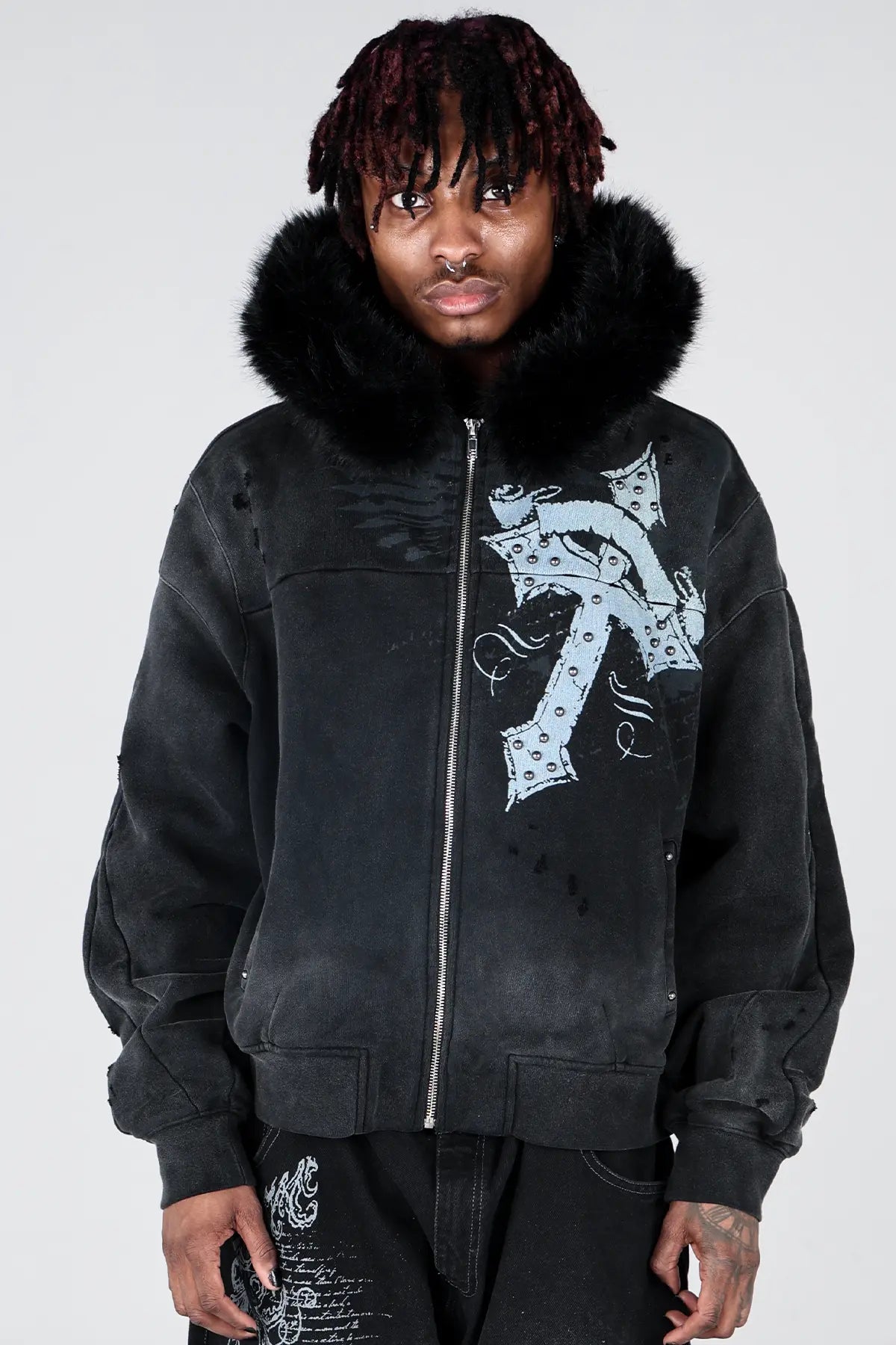 Shatter Zip Hoodie