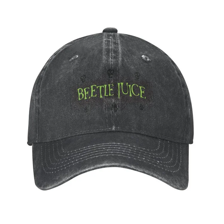 Personalized Cotton Horror Movie Beetlejuice Baseball Cap Sports Men Womens Adjustable Dad Hat Spring
