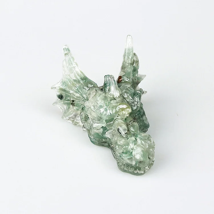 Natural Crystal Dragon Gemstone Decoration |green aventurine