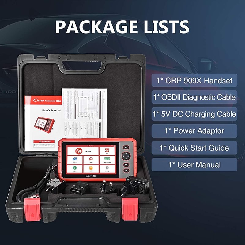 Launch X431 CRP909X OBD2 Scanner Full System Diagnostic Tool