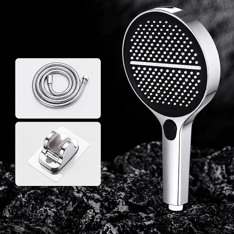 3+1 Mode Large Panel Handheld Shower Head