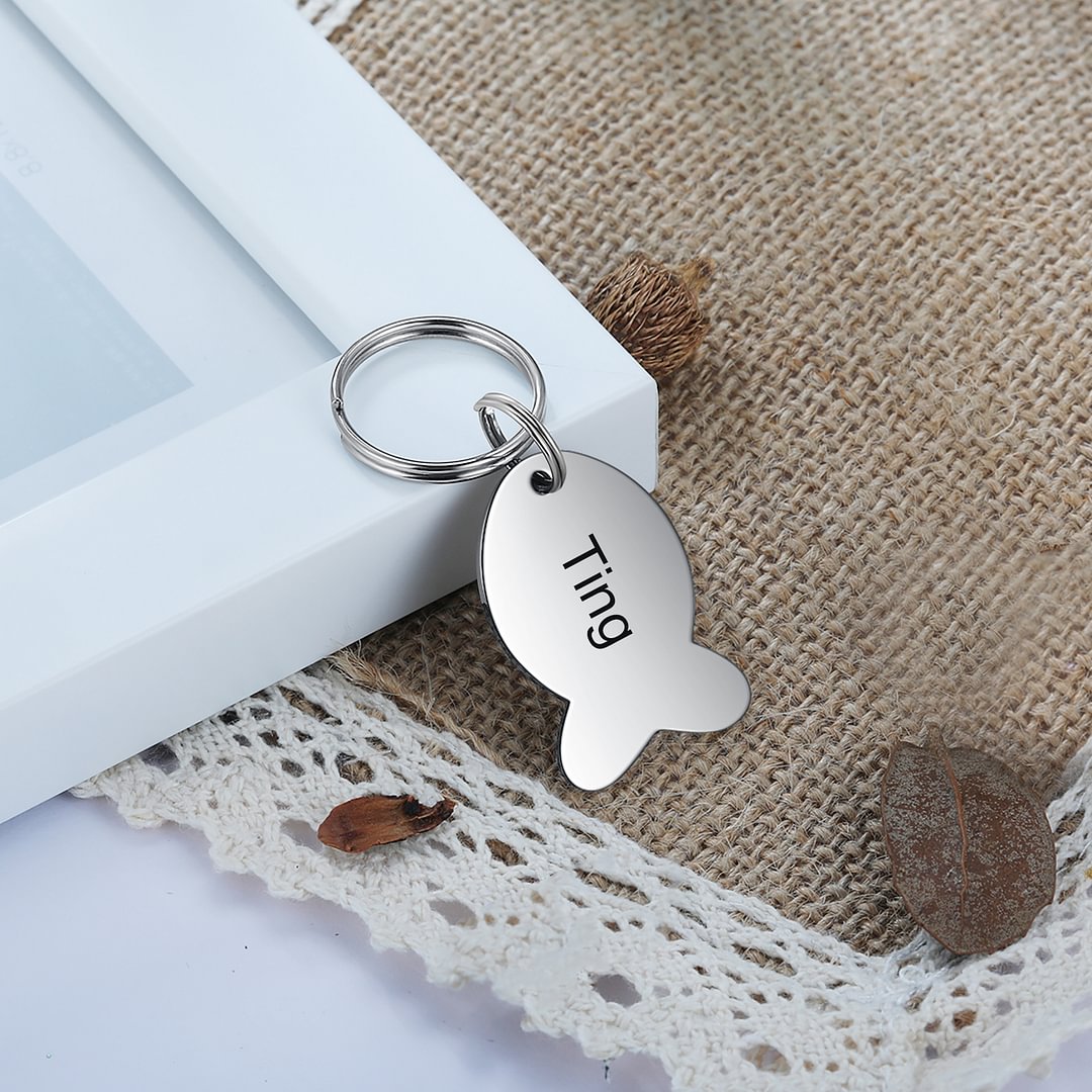 Porte-Clés Poisson Personnalisé