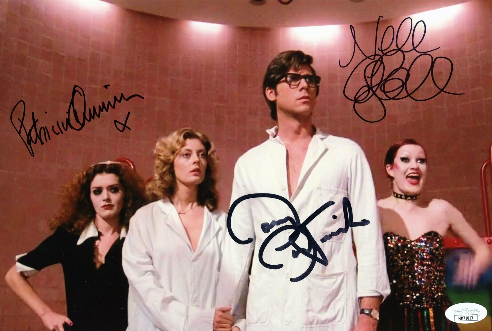 RHPS 8x12 Photo Poster painting Signed Autograph Bostwick Campbell Quinn JSA Certified COA Auto