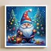 (US Only)Xmas Goblin Stamped Cross Stitch Kit for Beginner DIY 11CT Embroidery Kit50x50cm