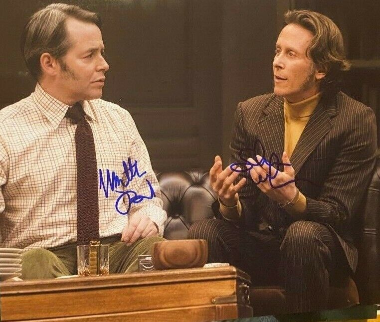 Matthew Broderick Steven Weber signed autographed 8x10 Photo Poster painting The Philanthropist