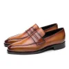 Stylish Mens Dress Shoes Genuine Leather 