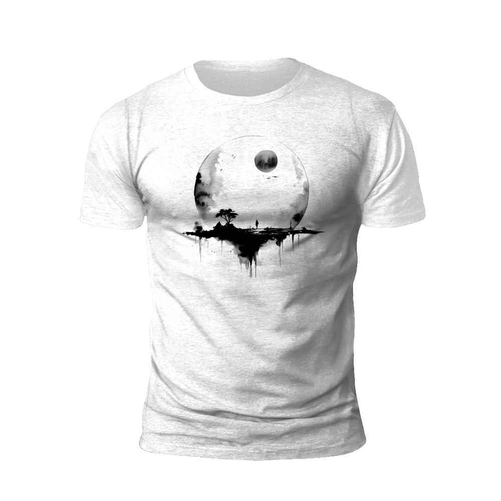 Yin Yang Reflection: Serenity T-Shirt
