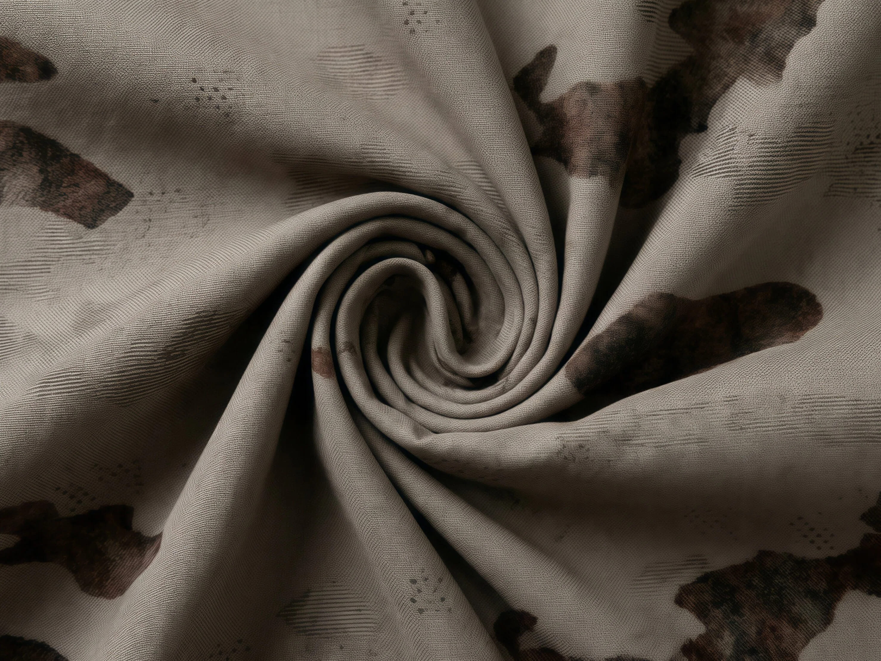 Desert Camo Stretch Woven Fabric, Water Resistant & Quick Dry Tactical Material
