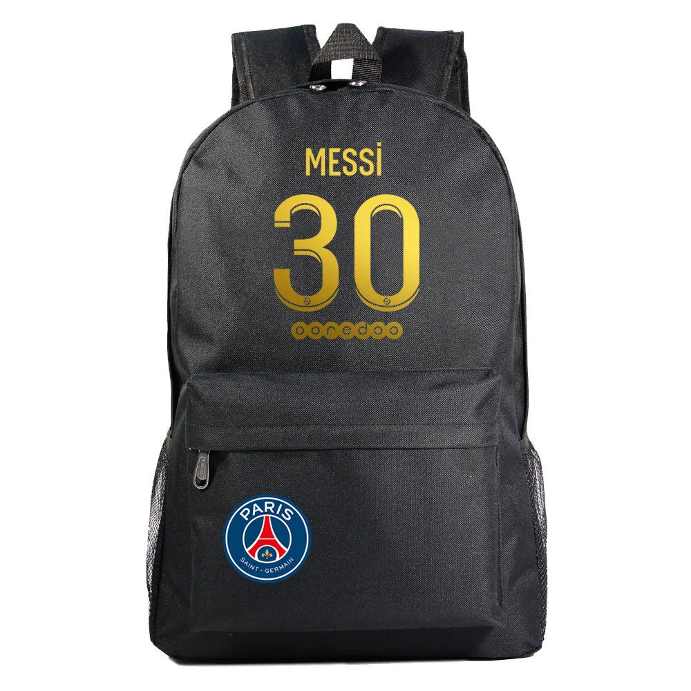 Buzzdaisy Get Your Young Soccer Star Ready with our Lionel Messi Theme School Bag - Durable, Waterproof and Laptop-Ready!