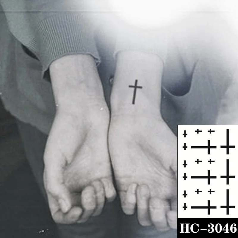 Waterproof Temporary Tattoo Sticker Cartoon Carousel Pattern Heart Moon Body Art Fake Tattoos Flash Tatoos Arm Ear for Men Women