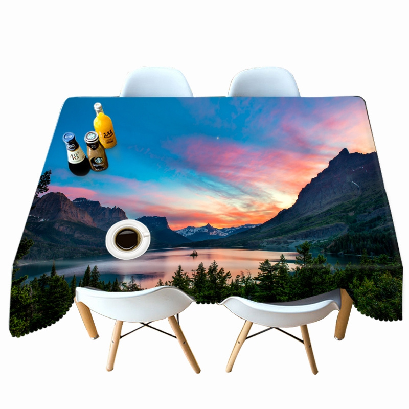 

Beautiful Sea View - 3D Tablecloth, 140*210cm, 501 Original
