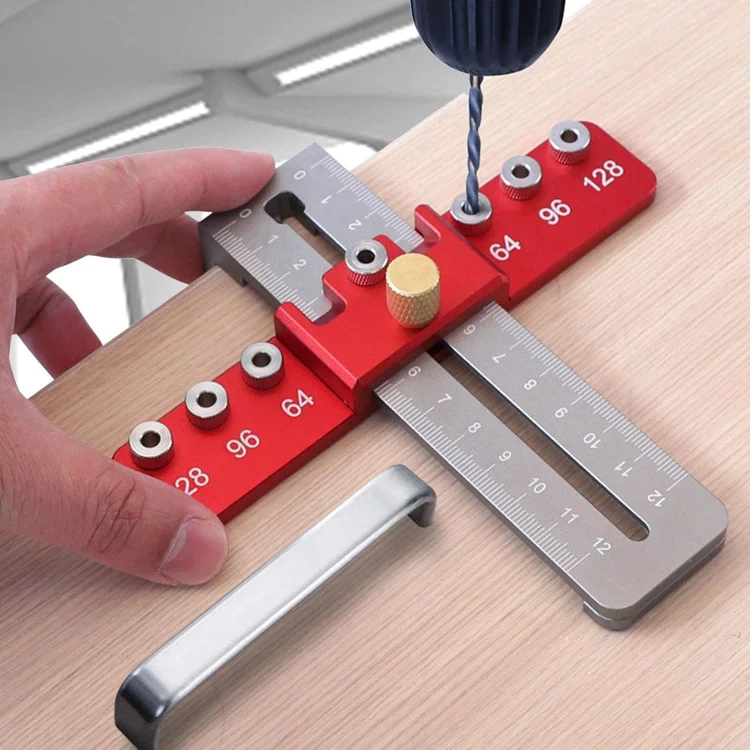 [49% OFF]Handle Drilling Locator Hole Punch Tool