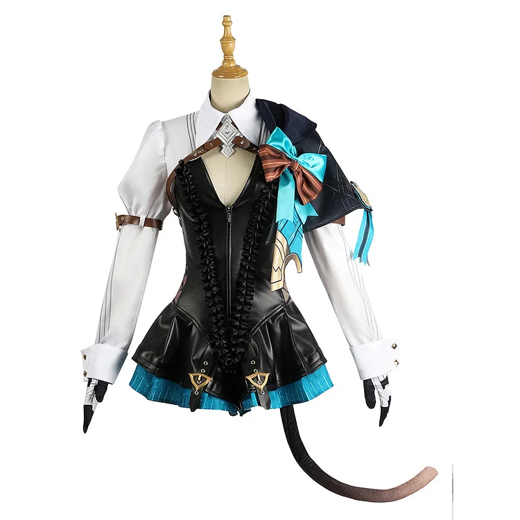 Genshin Impact Lynette Outfits Cosplay Costume Suit