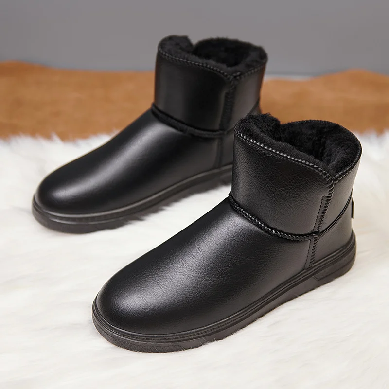 Qengg Qengg Sales] Snow Boots With Men And Women 2023 Hot Plus Thick And Non-Skid Waterproof Warm Cotton Boots