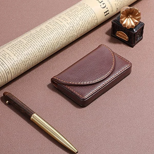 Maxgearmaxgear Business Card Holder Case Pu Leather Business Card Case | Cyprus