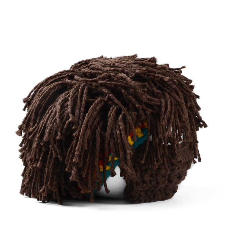 Handmade Unisex Child Adult Crochet beard wig set