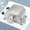 1L/2L Oil Catch Tank Aluminum Alloy Radiator Overflow Coolant Can (Silver 1L)
