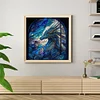 (Stamped/Counted) Dragon - 11CT Cross Stitch 40*40cm/15.75*15.75in