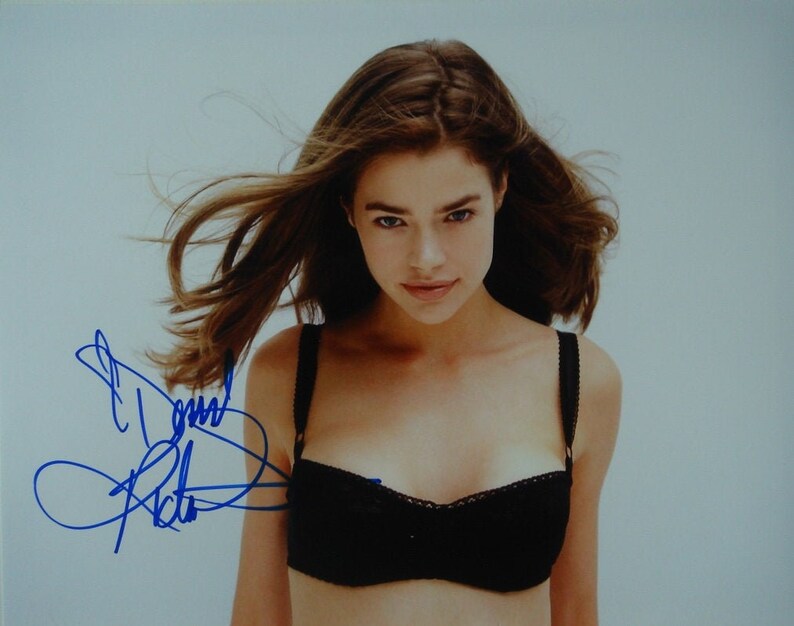 DENISE RICHARDS Signed Photo Poster painting Drop Dead Gorgeous The Real Housewives Of Beverly Hills partial nude wcoa