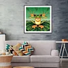 Diamond Painting-DIY Full Round Drill Funny Frog