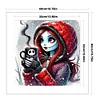Halloween Girl-11CT Stamped Cross Stitch 40*40cm/15.75*15.75in