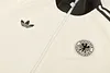 Joyfball 2026 Germany Long Zipped Jacket off-white Football Jersey 1:1 Thai Quality 