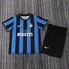 Joyfball 2010 Kids Size Retro Internazionale Milan Home Football Jersey 1:1 Quality Thai