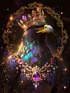 Luxury AB Velvet Diamond Painting Kit - Eagle