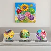 uk.everydayedeals DIY Pearl Painting With Frame - Handmade Self-Adhesive Pearls - Sunflower(25*25cm)