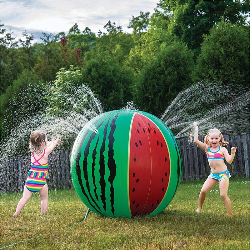 Airmoom Watermelon Inflatable Sprinkler for Kids Toddlers, Toddlers