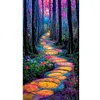 >SALE<5D DIY Full Round Drill Diamond Painting Graveled Path Home Decoration Art Craft