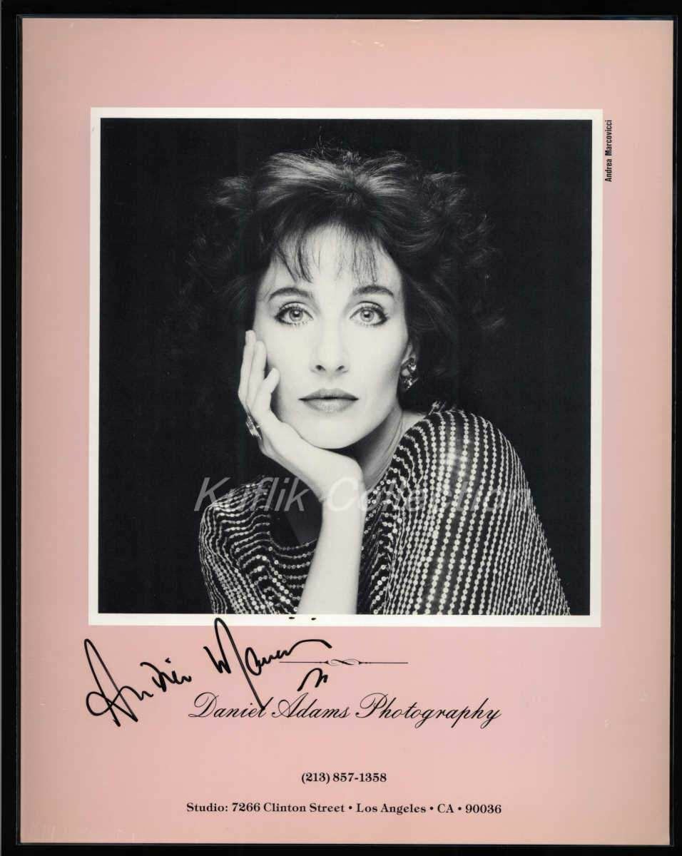 Andrea Marcovicci - Signed Autograph Headshot Photo Poster painting - Trapper John M.D.